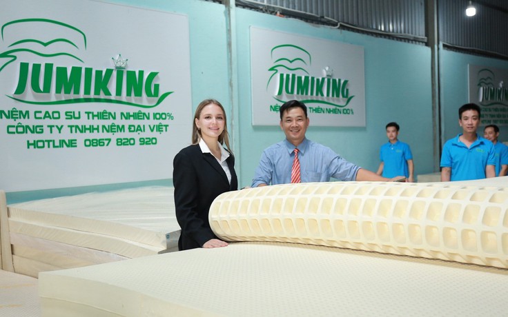 Nệm cao su thiên nhiên Jumiking giúp ngủ ngon sống khỏe