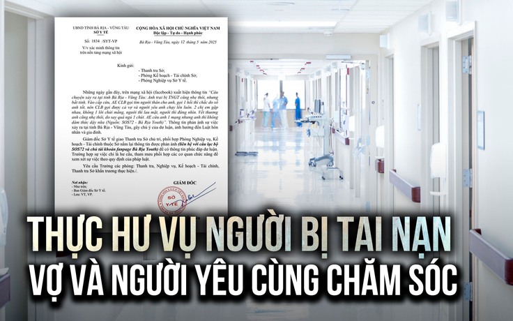 Vụ 'chồng nhập viện, vợ và người yêu cùng đến chăm sóc': Người đăng ảnh nói gì?
