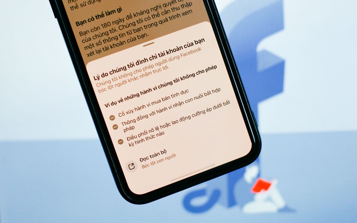 Người dùng hoang mang khi bất ngờ bị Facebook khóa tài khoản