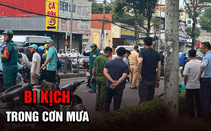 Chiều mưa định mệnh ở Gò Vấp: Nam thanh niên tử vong sau tai nạn
