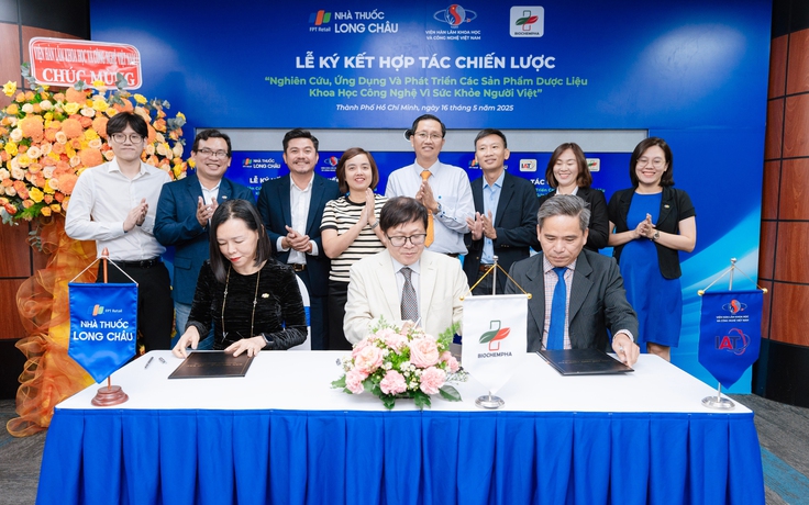 Long Châu bắt tay Viện Công nghệ Tiên Tiến chăm sóc sức khỏe người Việt Long Châu bắt tay Viện Công nghệ Tiên Tiến chăm sóc sức khỏe người Việt