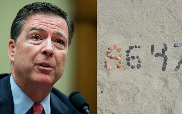 Chuỗi số vỏ sò bí ẩn khiến cựu Giám đốc FBI bị nghi ngờ kêu gọi tấn công ông Trump