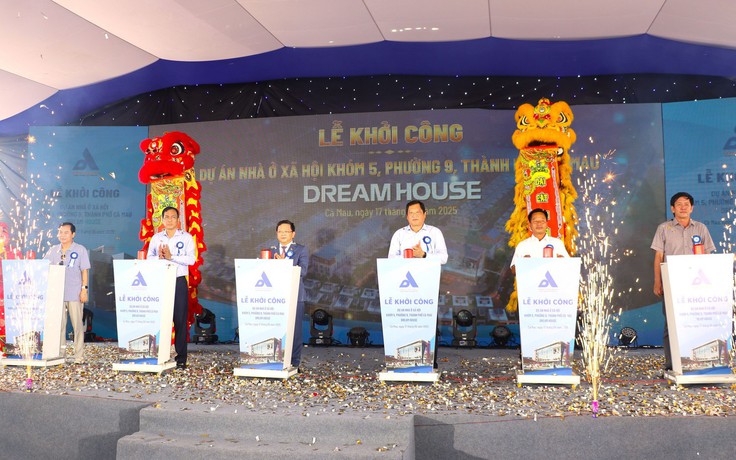 Cà Mau khởi công dự án gần 1.000 căn nhà ở xã hội