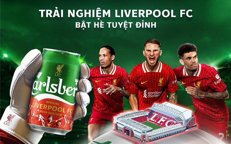 Cùng Carlsberg bật chất ‘fan cứng’ Liverpool FC, bật hè tuyệt đỉnh ngay giữa lòng TP.HCM Cùng Carlsberg bật chất ‘fan cứng’ Liverpool FC, bật hè tuyệt đỉnh ngay giữa lòng TP.HCM