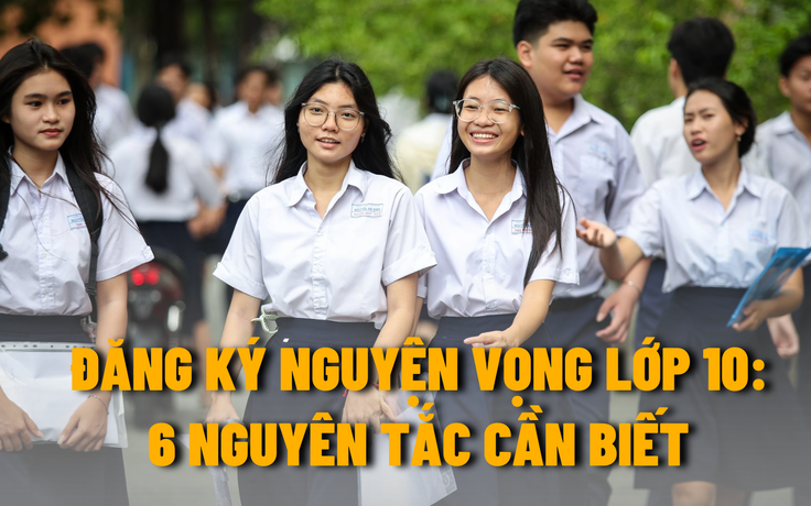 Từ chiều nay đăng ký nguyện vọng tuyển sinh lớp 10: 6 nguyên tắc cần biết