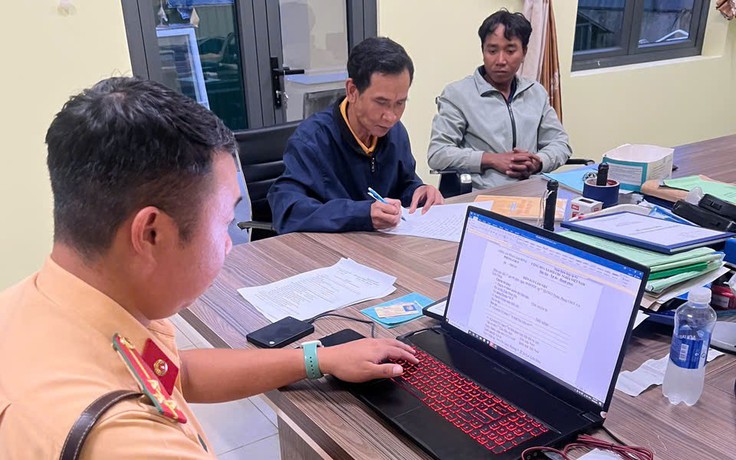 Triệu tập tài xế chạy xe ngược chiều trên cao tốc Liên Khương - Prenn