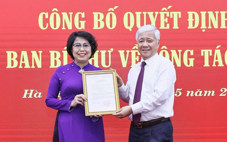 Phó chủ tịch MTTQ Việt Nam Tô Thị Bích Châu nghỉ hưu trước tuổi