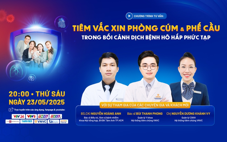 Tư vấn sức khỏe: Phòng cúm, phế cầu khi bệnh hô hấp phức tạp