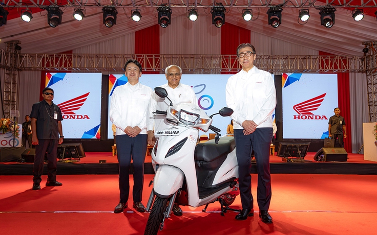 Honda đạt mốc sản xuất 500 triệu xe máy trên toàn cầu