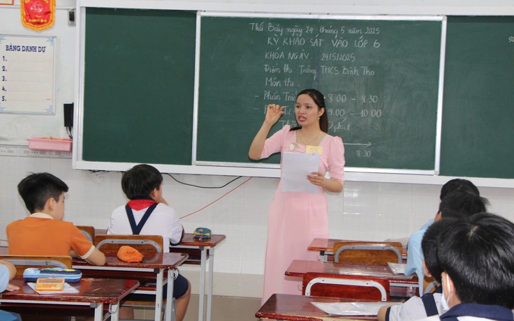 Công bố đề khảo sát tuyển sinh lớp 6 vào 3 trường nóng tại TP.HCM