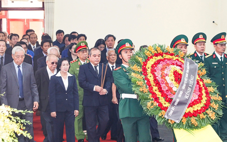 Quê nhà tiễn biệt người con ưu tú Trần Đức Lương