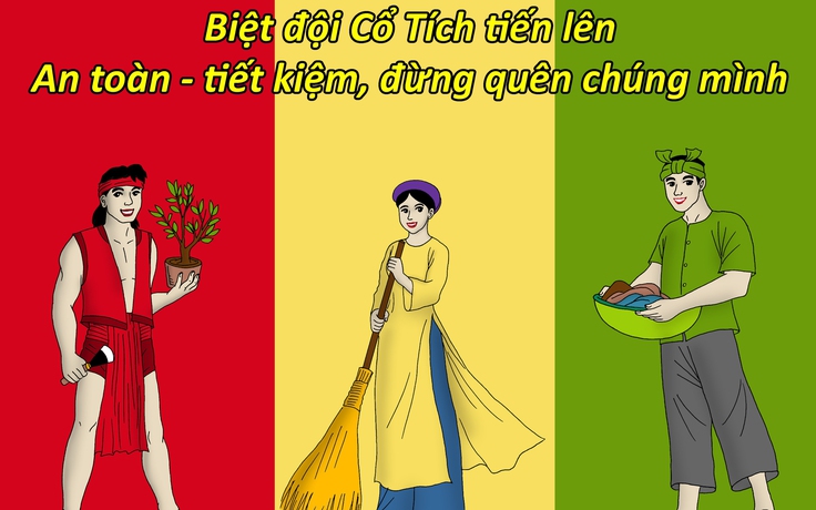 'Biệt đội an toàn - tiết kiệm điện cổ tích Việt'