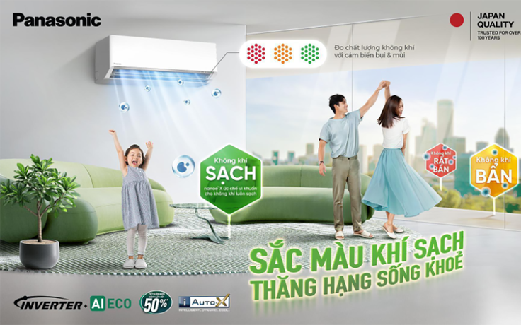 Điều hòa giúp nhận diện chất lượng không khí theo thời gian thực