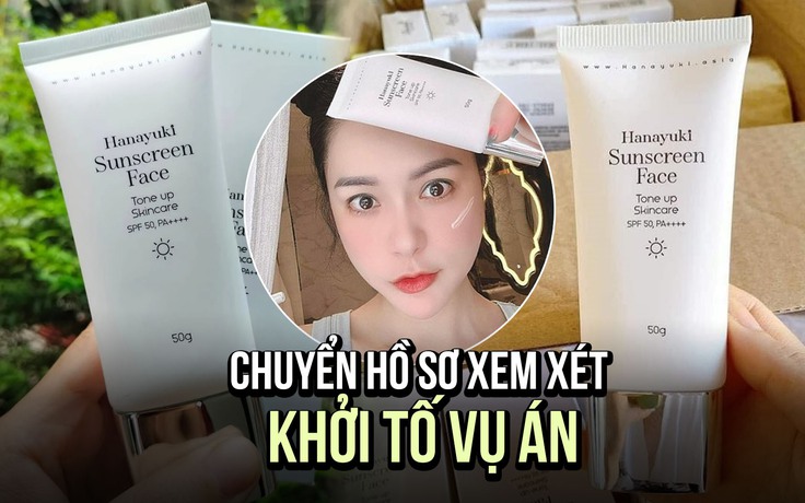 Mỹ phẩm nhà Đoàn Di Băng phân phối: Chuyển hồ sơ xem xét khởi tố vụ án