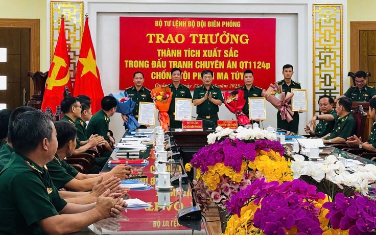 Triệt phá đường dây ma túy lớn: Thưởng đột xuất Bộ đội biên phòng Quảng Trị