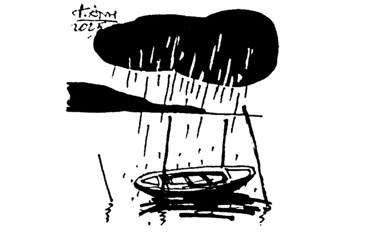 Bến mưa - Thơ của Hồ Minh Tâm