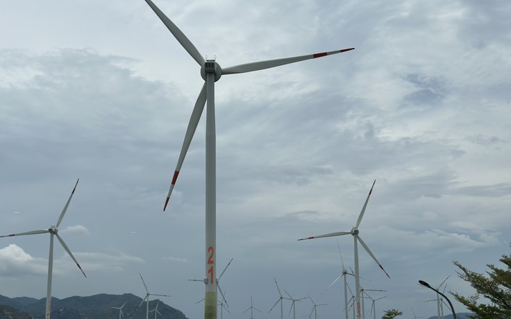 Khung giá phát điện gió năm 2025 cao nhất gần 2.000 đồng/kWh