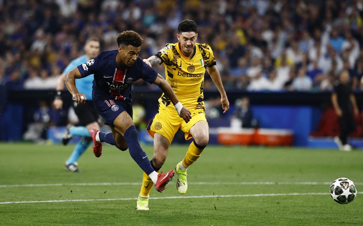PSG 'nghiền nát' Inter Milan, lên ngôi Champions League: Cậu bé vàng mới nước Pháp quá hay!