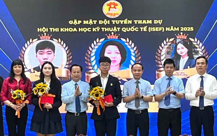 Một dự án của học sinh Hà Nội dự thi khoa học kỹ thuật quốc tế