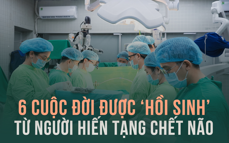 Hồi sinh kỳ diệu: thắp sáng 6 cuộc đời từ một người hiến tạng