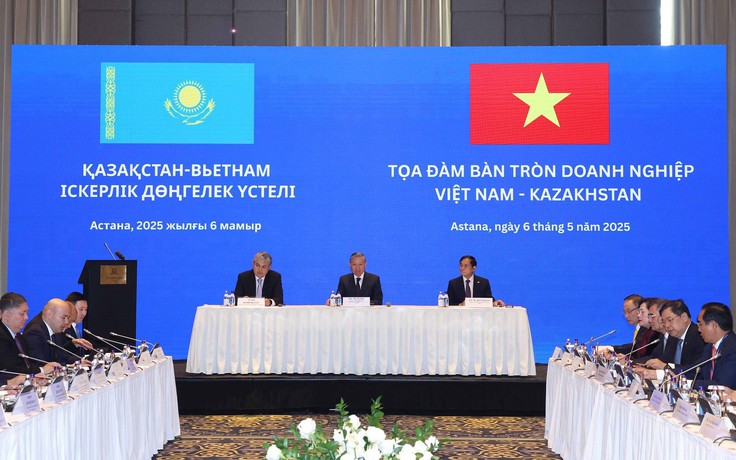 Tổng Bí thư Tô Lâm dự Tọa đàm bàn tròn doanh nghiệp Việt Nam - Kazakhstan