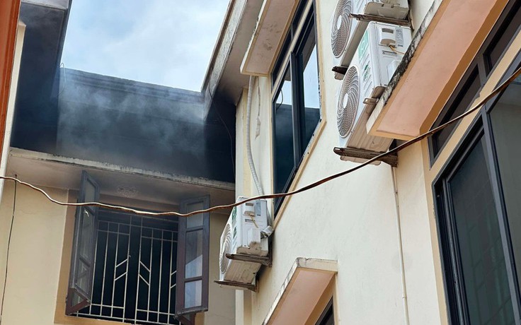 Phòng thí nghiệm của Trường chuyên Phan Bội Châu bị cháy
