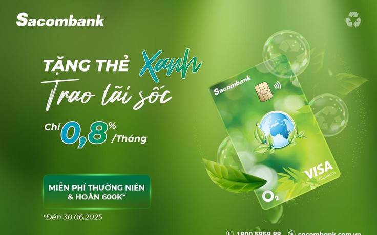 Đo CO₂ mỗi giao dịch, thẻ Visa O₂ hướng tới xây dựng lối sống xanh