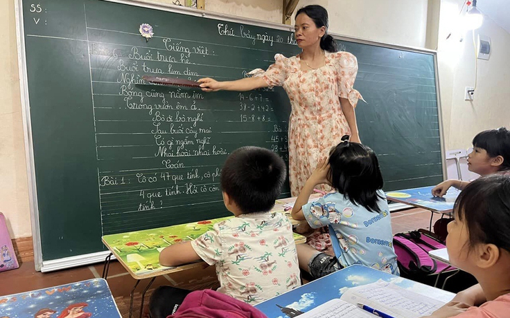 Lớp học 'Ngôi nhà mơ ước' của cô giáo khuyết tật