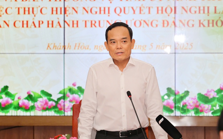 Đoàn công tác Bộ Chính trị làm việc với Khánh Hòa, Ninh Thuận về sáp nhập