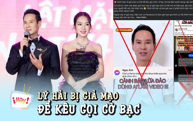 Bỗng dưng thành nạn nhân của AI mạo danh, Lý Hải nói gì?