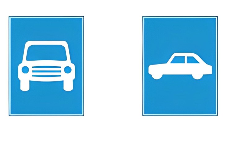 Phân biệt biển báo ô tô quay ngang và dọc thế nào để tránh bị phạt?