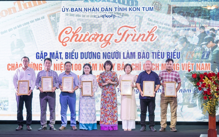 PV Báo Thanh Niên đoạt giải B giải báo chí tỉnh Kon Tum