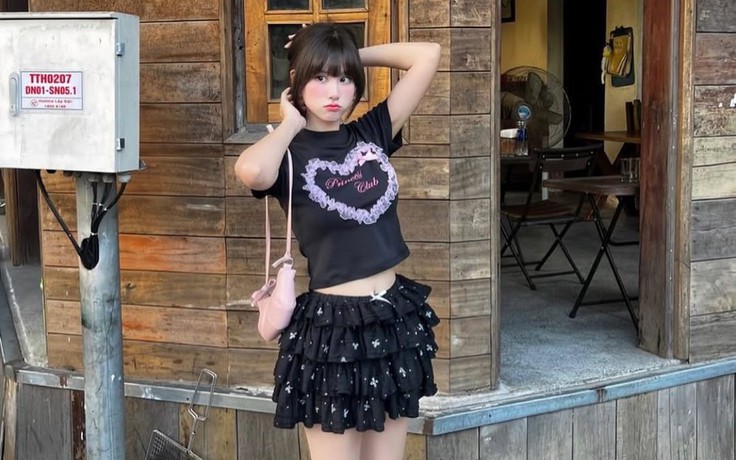 Mang lại nét ngọt ngào, nữ tính cho nàng với chân váy cupcake