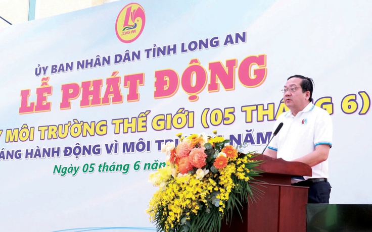 Long An đang chuyển mình trên chỉ số môi trường hiển hạo