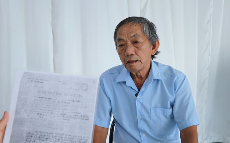 Nguyên chiến sĩ công an mang án oan 42 năm yêu cầu bồi thường hơn 8 tỉ