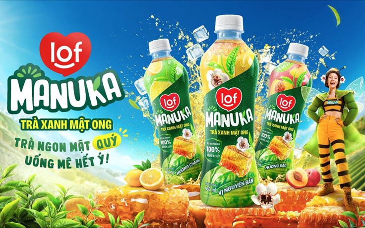 Trà xanh mật ong Lof Manuka đem đến 'làn gió mới' cho giới trẻ Việt