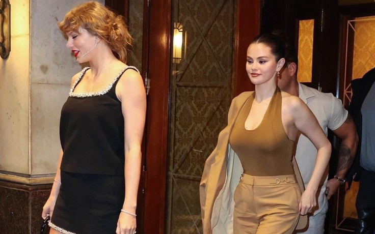 Taylor Swift và Selena Gomez 'đập tan' tin đồn nghỉ chơi