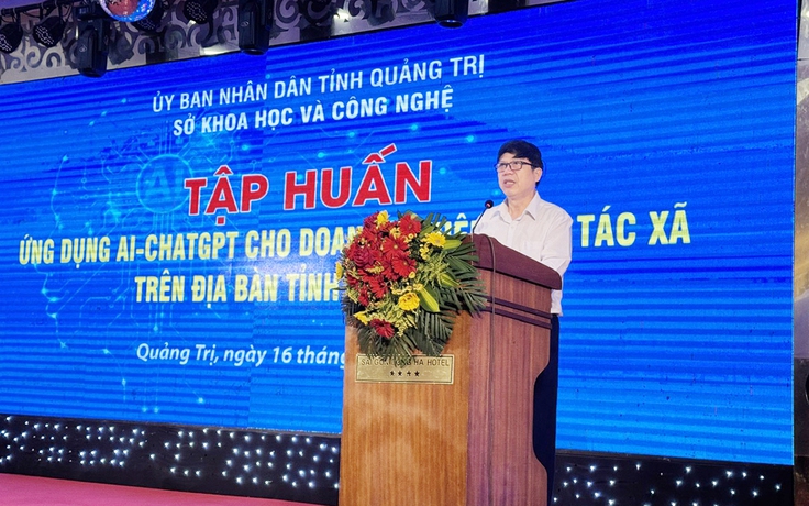 Quảng Trị: Tăng tốc phổ cập trí tuệ nhân tạo cho cán bộ, cộng đồng doanh nghiệp
