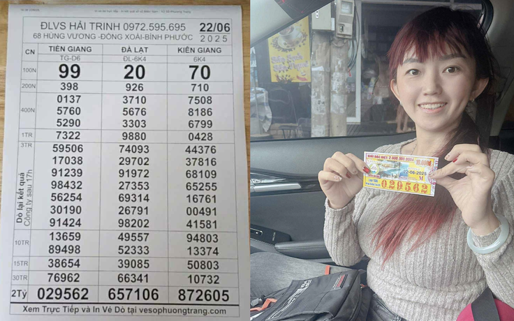 Xổ số miền Nam 22.6: Trúng độc đắc, chàng trai gửi 20 triệu nhờ đại lý giúp người nghèo