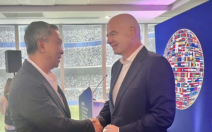 Chủ tịch FIFA nhận lời mời của Chủ tịch VFF Trần Quốc Tuấn: Sẽ sang thăm Việt Nam! Chủ tịch FIFA nhận lời mời của Chủ tịch VFF Trần Quốc Tuấn: Sẽ sang thăm Việt Nam!