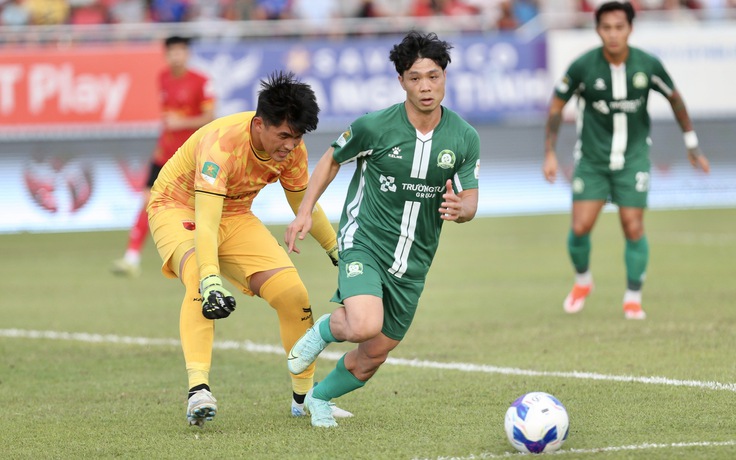 Trận play-off giành vé V-League: Màn tái ngộ buồn vui lẫn lộn của những người hùng Thường Châu Trận play-off giành vé V-League: Màn tái ngộ buồn vui lẫn lộn của những người hùng Thường Châu
