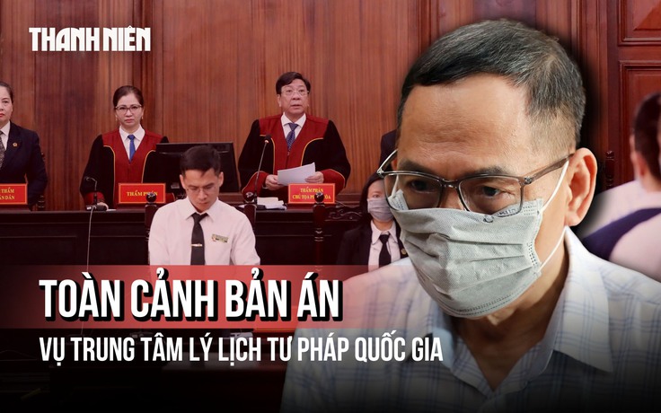 Toàn cảnh tuyên án vụ cựu Giám đốc Trung tâm lý lịch tư pháp nhận hối lộ
