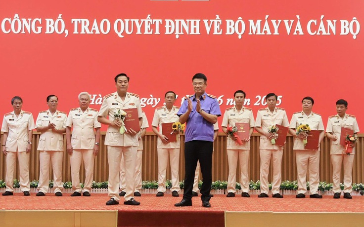 Nhân sự Viện Công tố và kiểm sát xét xử phúc thẩm tại Hà Nội, Đà Nẵng, TP.HCM