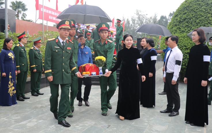 Bình Phước truy điệu, an táng 89 hài cốt liệt sĩ