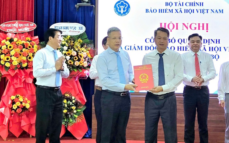 Điều động, bổ nhiệm ông Nguyễn Mạnh Tú giữ chức Giám đốc BHXH khu vực 24