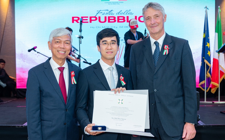 Giảng viên người Việt được Tổng thống Ý phong tước hiệu Hiệp sĩ