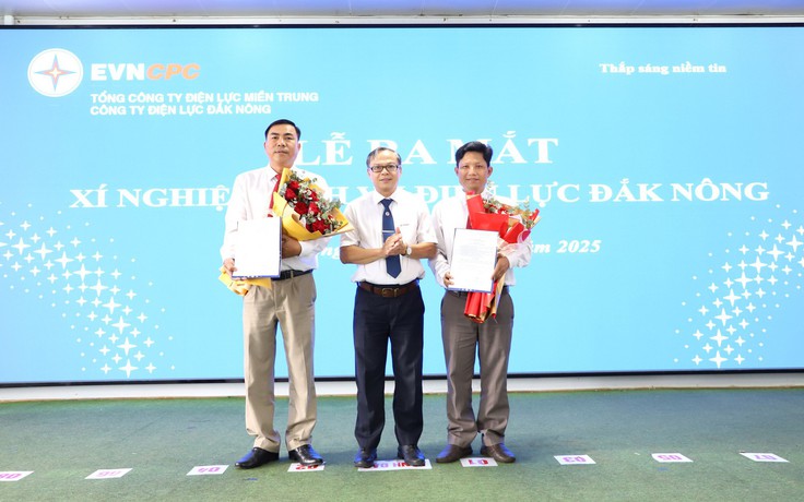 PC Đắk Nông tổ chức Lễ ra mắt Xí nghiệp Dịch vụ Điện lực Đắk Nông