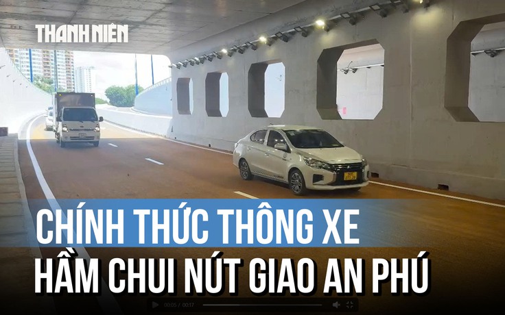 Cận cảnh hầm chui tại nút giao lớn nhất TP.HCM ngày thông xe
