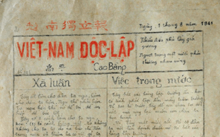 Lời hiệu triệu cách mạng trên báo 'Thanh Niên' và 'Việt Nam độc lập' Lời hiệu triệu cách mạng trên báo 'Thanh Niên' và 'Việt Nam độc lập'
