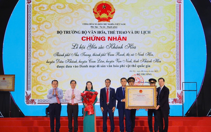 Yến sào Khánh Hòa trở thành di sản văn hóa sau gần 700 năm
